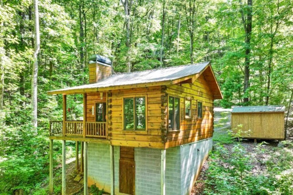 Open Studio Lodge At Little Rock Creek Cherry Log Kültér fotó
