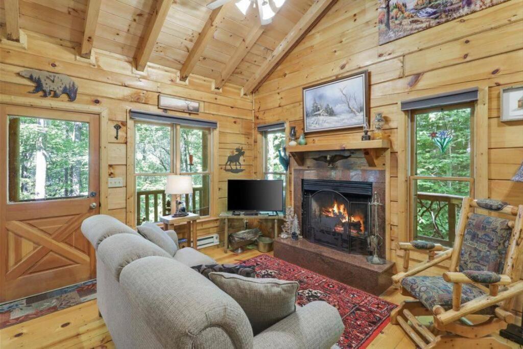 Open Studio Lodge At Little Rock Creek Cherry Log Kültér fotó