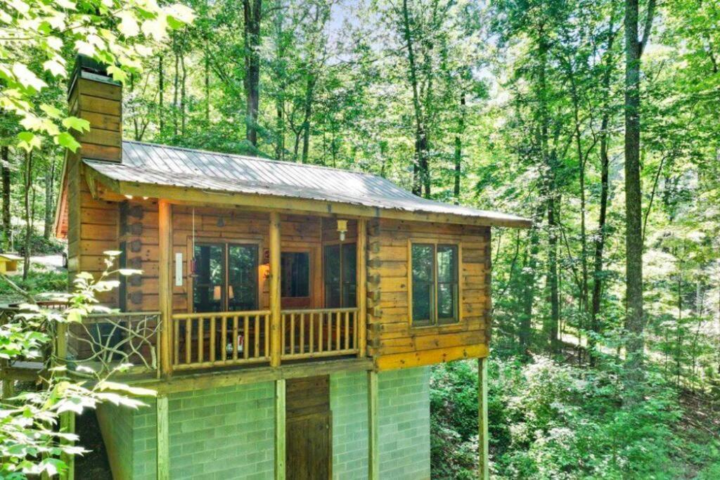 Open Studio Lodge At Little Rock Creek Cherry Log Kültér fotó